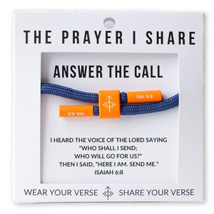 Answer the Call Cord Bracelet