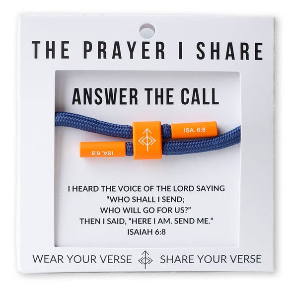 Answer the Call Cord Bracelet