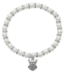 Baby Stretch Bracelet - Pearl