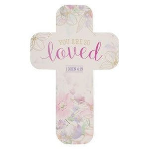 You Are So Loved Cross Bookmark 1 John 4:19