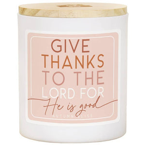Thanks To The Lord Jar Candle - Autumn Bliss
