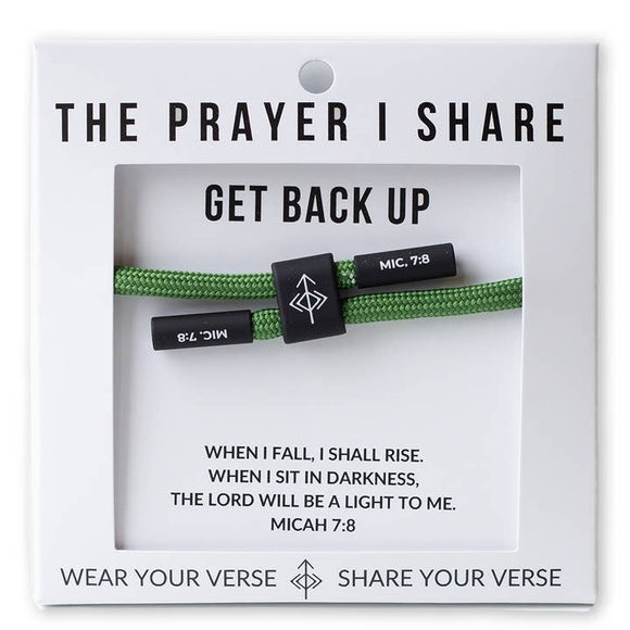 Get Back Up Cord Bracelet