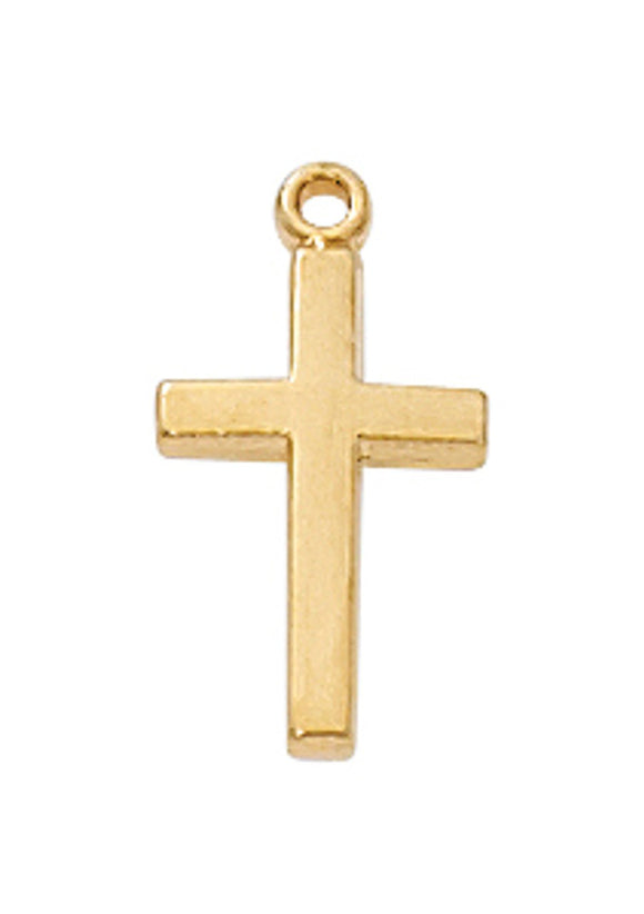 Small GF Cross Necklace