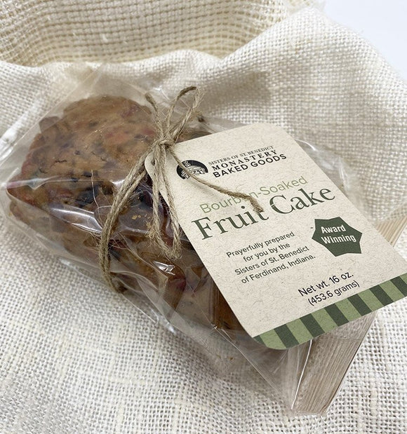 Bourbon-Soaked Fruit Cake 1 Pound