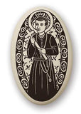 Patron Saints Porcelain Pendants