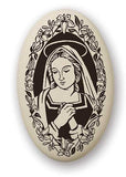 Patron Saints Porcelain Pendants