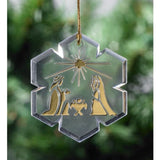 Acrylic Nativity Ornament