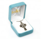 1.3" SS Celtic Cross 24 Inch Chain