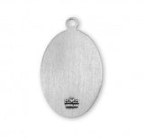 St Thomas More Large SS Medal 24 Inch Chain