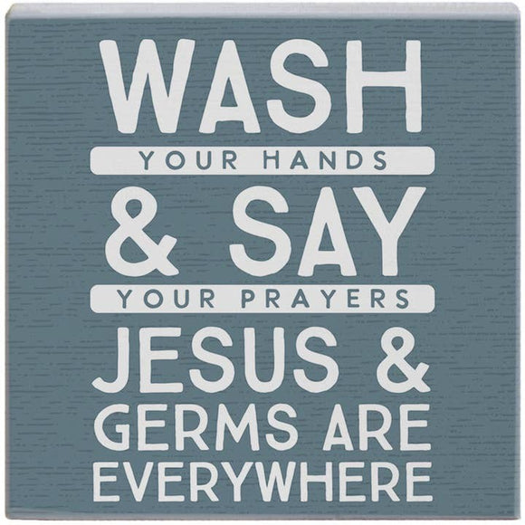 Jesus & Germs Talk Square