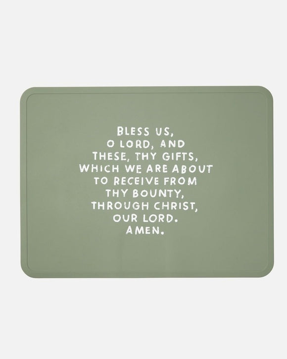 Catholic Meal Blessing Placemat