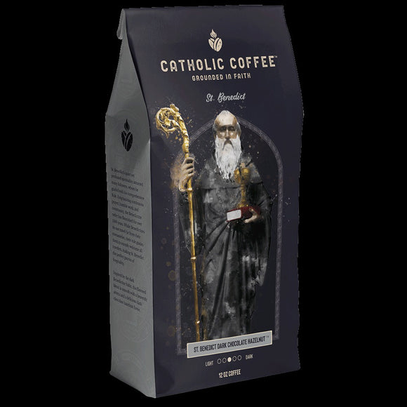 St Benedict Chocolate Hazelnut Blend Ground Coffee