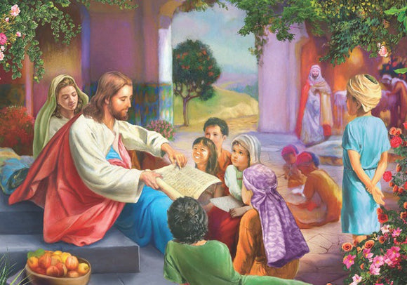 Jesus with Children 1000 Piece Jigsaw Puzzle
