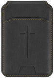 Cross Black Faux Leather Phone Wallet with Stand