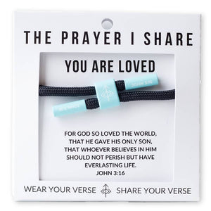 You Are Loved Cord Bracelet