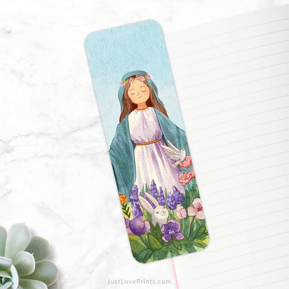 Mary's Garden Bookmark