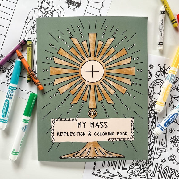My Mass Catholic Coloring Book