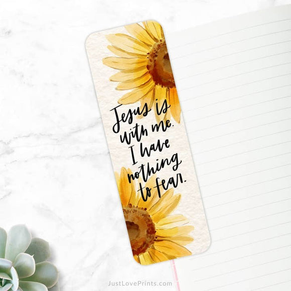 Jesus Is with Me Bookmark