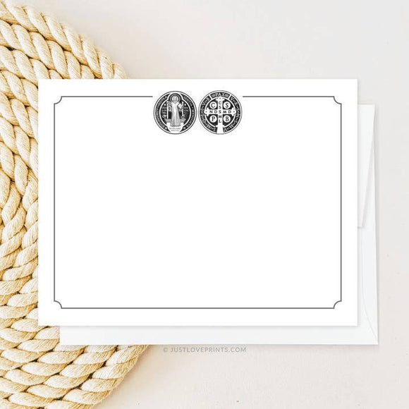 St Benedict 12 Note Card Pack