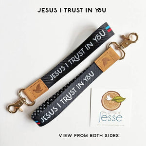 Black Jesus I Trust In You Wristlet