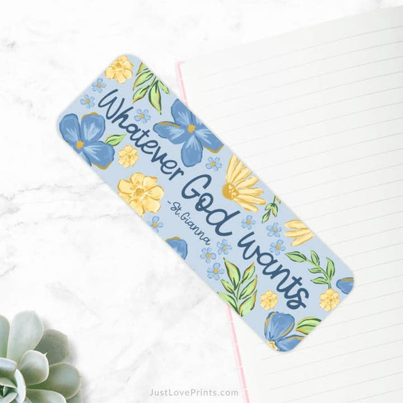 Whatever God Wants Bookmark