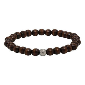 St Michael Men's Brigade Dark Dutch Elm Wood Bracelet