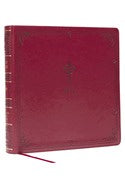 Catholic Bible XL Edition NABRE Burgundy Leathersoft