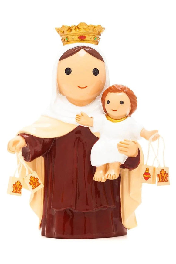 Lady Of Mount Carmel Children's Statue
