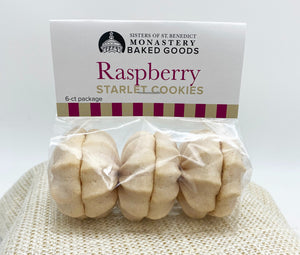 Raspberry Starlet Cookies 6 Count