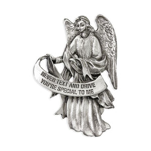 Auto Visor Clip Angel Don't Text & Drive