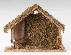 10" Medium Nativity Stable