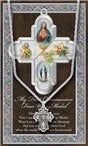 Communion 4 Way Medal Genuine Pewter