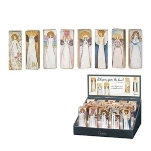 4.25" Block Angels Assorted