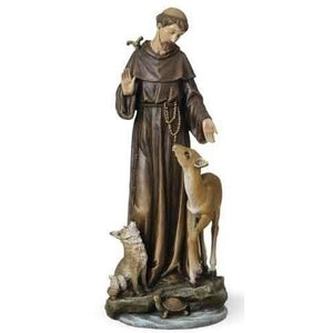 14 St Francis with Deer Figure