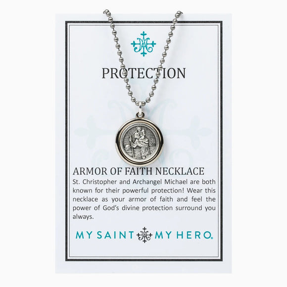 Protection Armor Of Faith Necklace