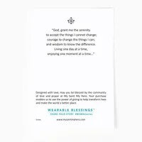Serenity Morse Code Prayer Rope