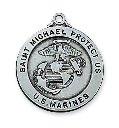 Marines St. Michael Pewter Medal