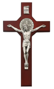 10.5 Inch Cherry St Benedict Crucifix