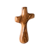 Deluxe Olive Wood Holding Cross
