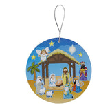 Nativity Sticker Ornament