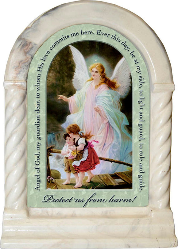 Guardian Angel Prayer Desk Shrine