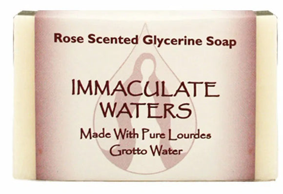 Immaculate Waters Rose Scented Bar Soap