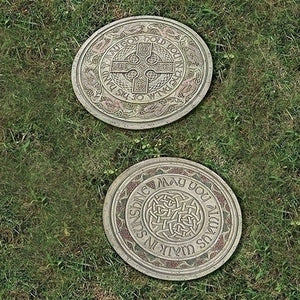 11" Celtic Garden Stone Assorted