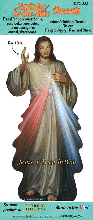 Divine Mercy Decal