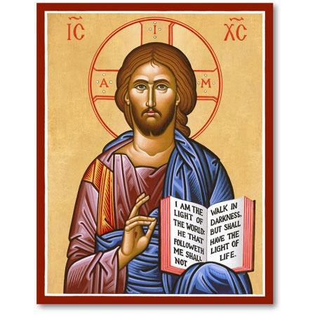 Christ The Teacher Icon Plaque