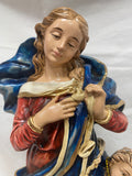 13" Our Lady Undoer of Knots Hand Painted Statue