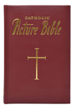 Burgundy New Catholic Picture Bible