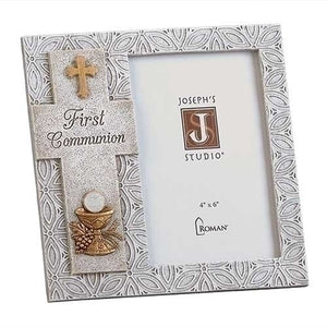 7" First Communion Frame 4x6 Vertical