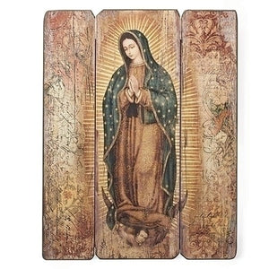 17" Our Lady Of Guadalupe Decorative Panel