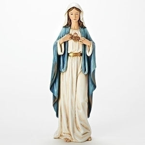 17.25" Immaculate Heart of Mary Figure